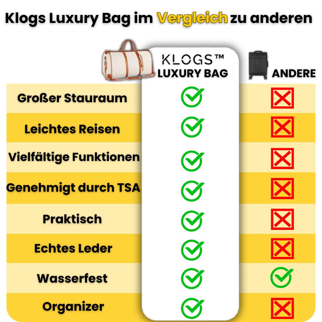 Klogs™ - Luxury Bag